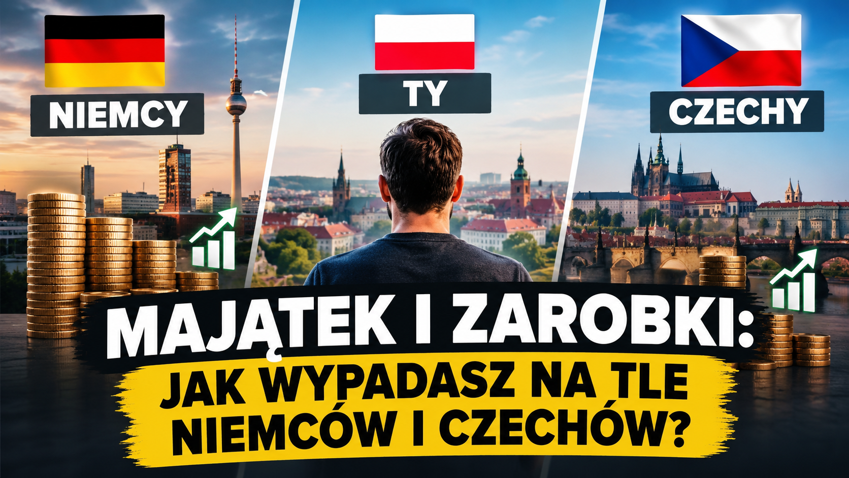 Majątek i zarobki: jak wypadasz na tle Niemców i Czechów?